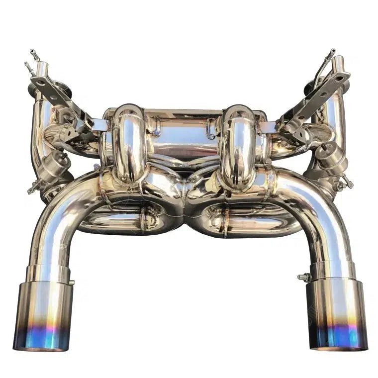 Lamborghini Aventador SVJ Titanium Exhaust With Muffler - eurobahndynamics