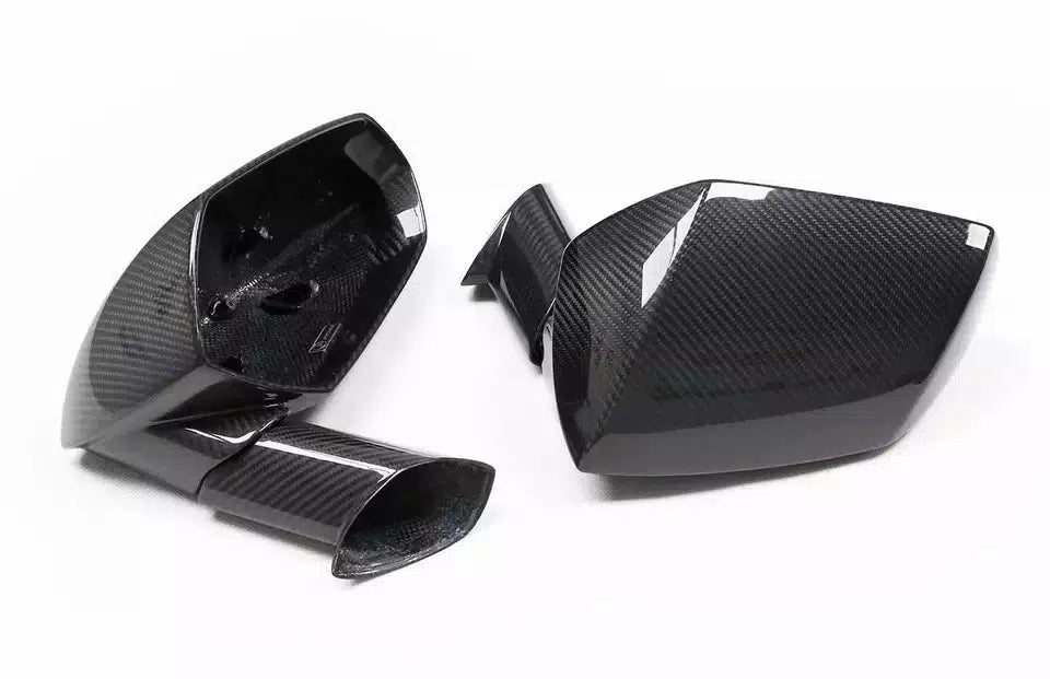 Lamborghini Aventador Carbon Fiber Mirror Housing Replacement - eurobahndynamics