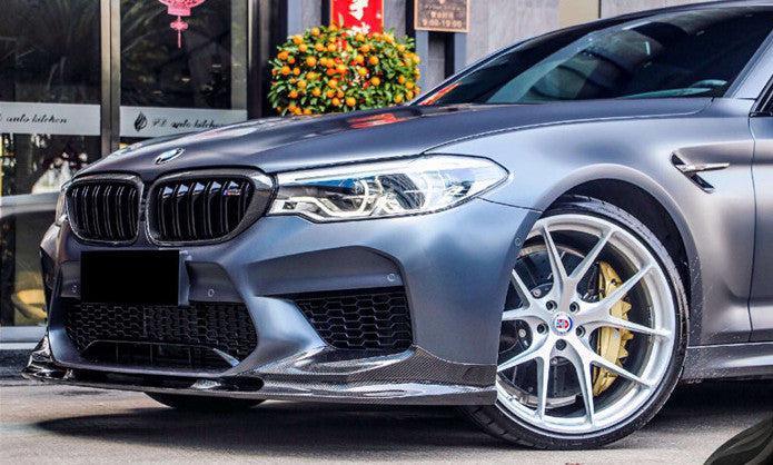 BMW F90 Artisan Carbon Fiber Front Splitter Lip - eurobahndynamics