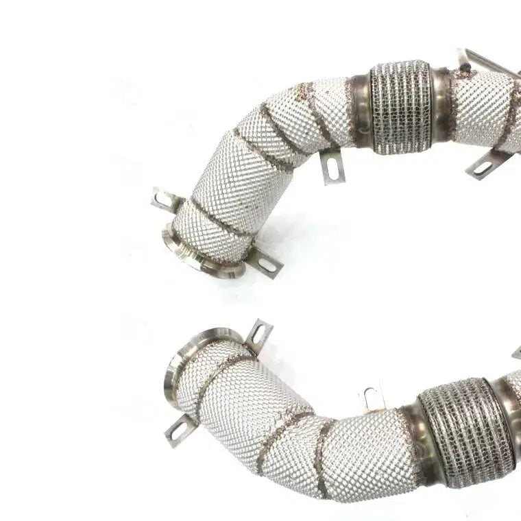 McLaren MP4-12c/650s Catless Down Pipe With Heat Shield