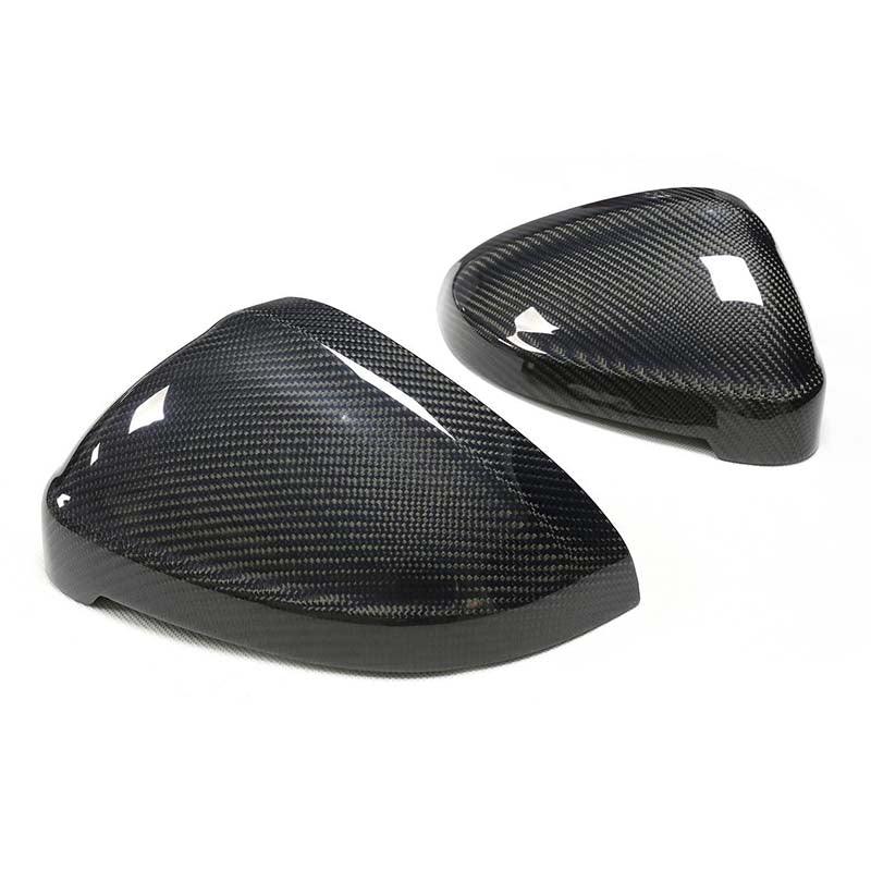 Audi Carbon Fiber Mirror Caps For A4 A5 S5 B9 2017-2019 - eurobahndynamics