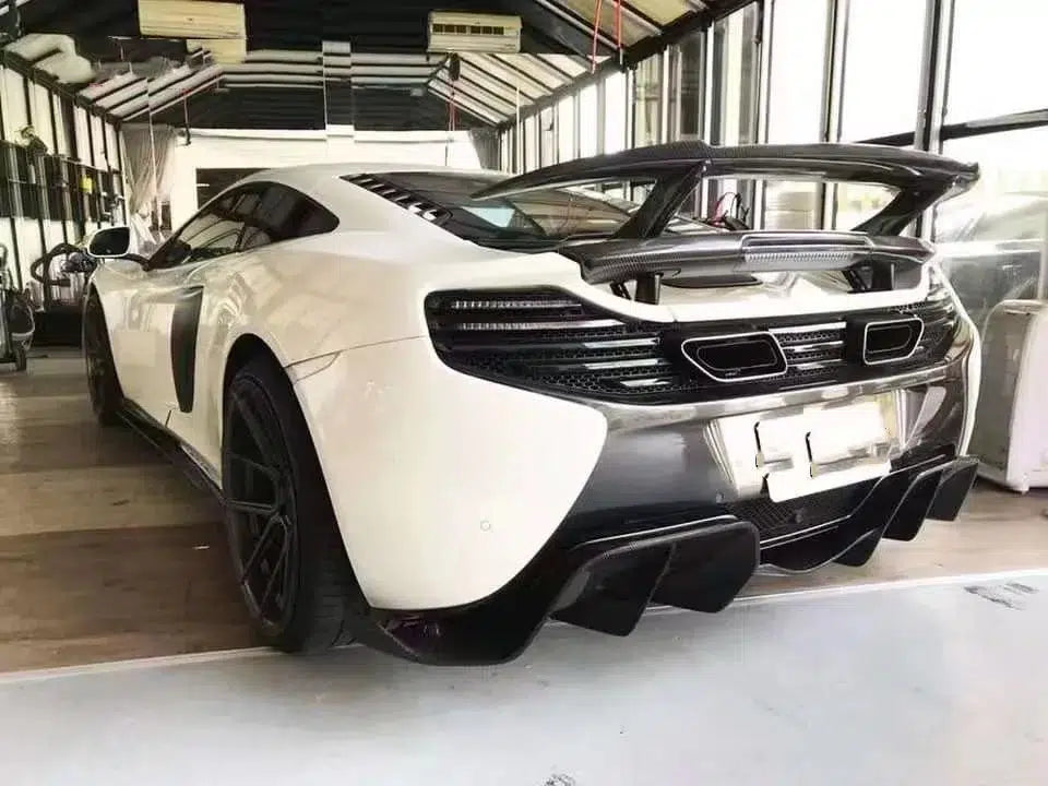 McLaren MP4-12c/650s Carbon Fiber Artisan Wing With Base Panel - eurobahndynamics