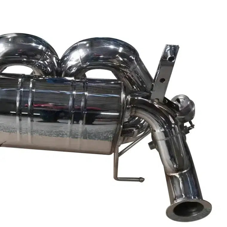 Lamborghini Aventador 304 Stainless Steel Valved Exhaust With Muffler