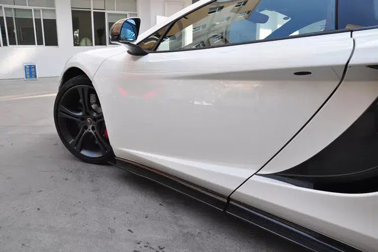 McLaren MP4-12C/650S Carbon Fiber Side Skirts - eurobahndynamics