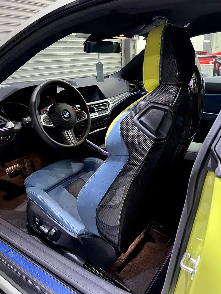 BMW G8X Carbon Fiber Rear Seat Cover - eurobahndynamics