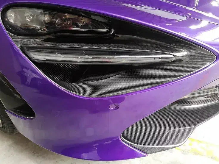McLaren 720S Carbon fiber Headlight Trim Replacement - eurobahndynamics
