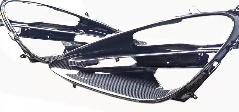 McLaren 720S Carbon fiber Headlight Trim Replacement - eurobahndynamics