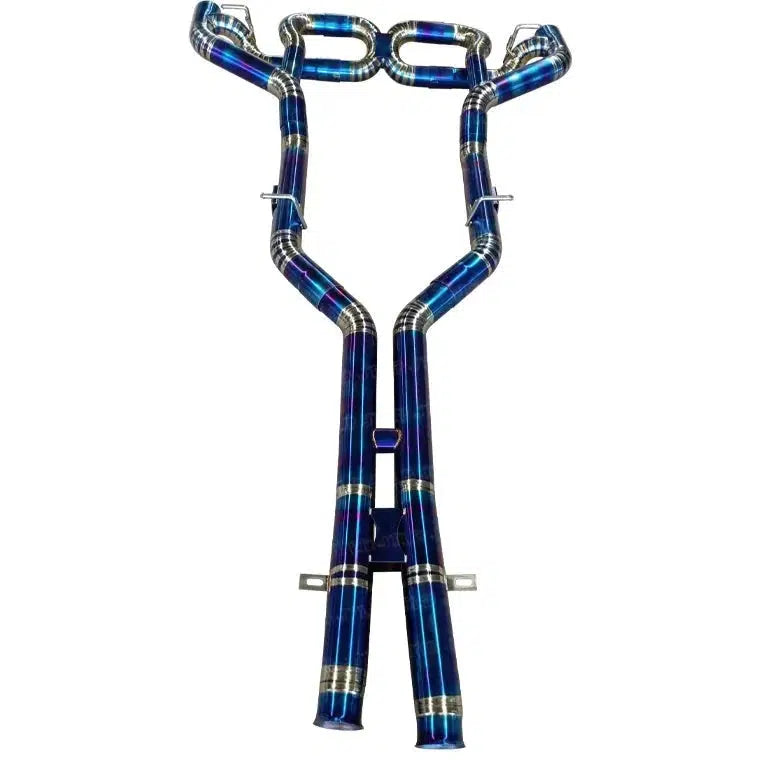 Mercedes AMG GT/GTS/GTC Titanium Cat Back Exhaust No Mufflers