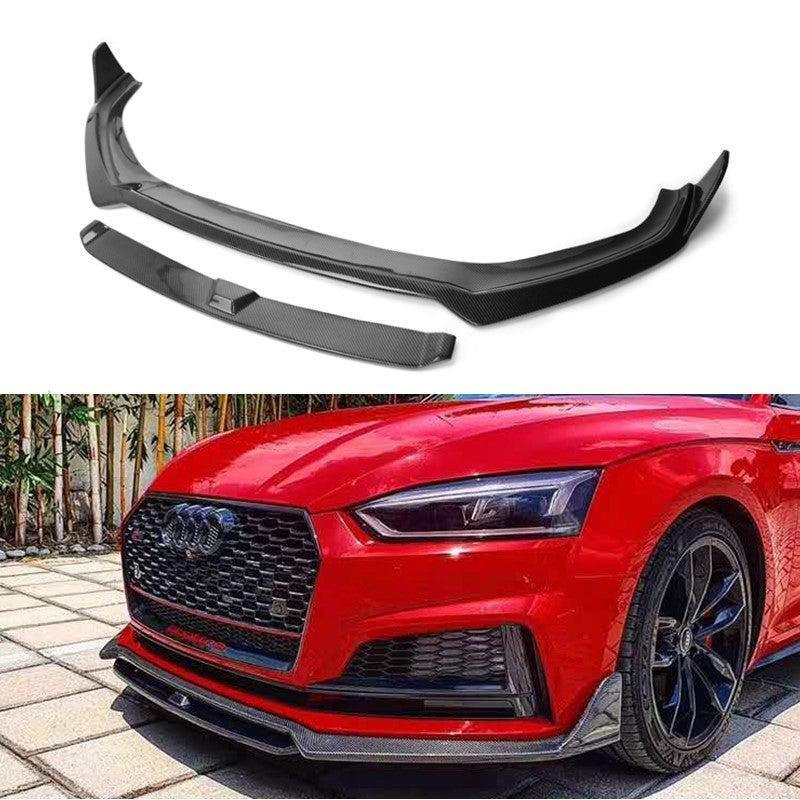 Audi A5/S5 Carbon Fiber Front Lip 2017-2019 - eurobahndynamics