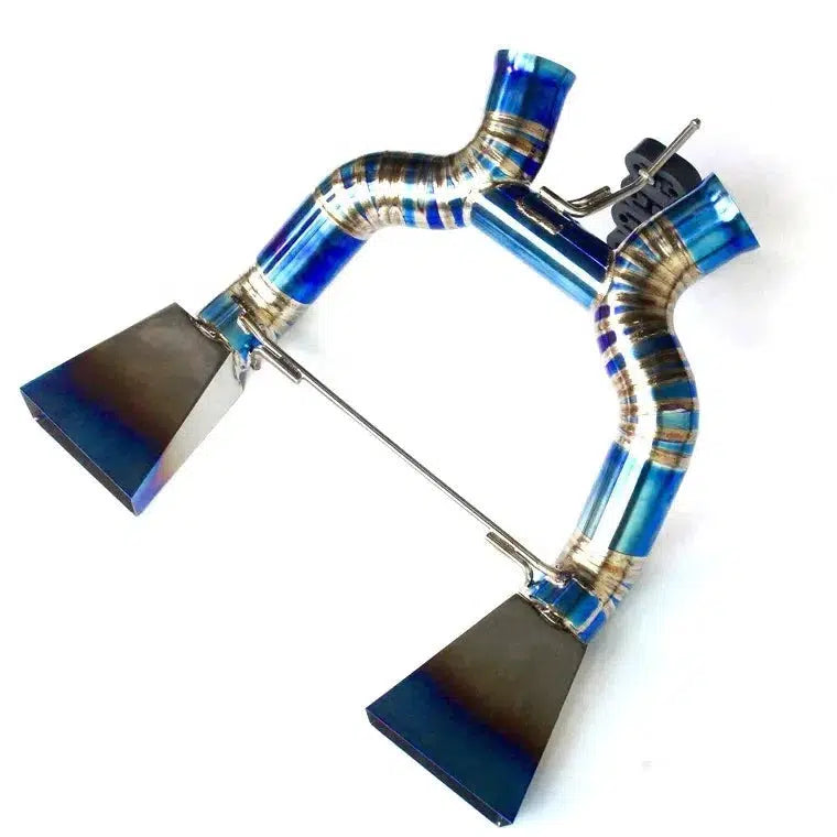 McLaren MP4-12c/650s Full Titanium Straight Pipe Exhaust