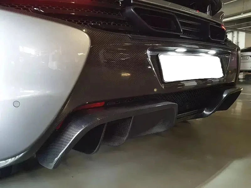 McLaren MP4-12C/650S Carbon Fiber Finned Diffuser - eurobahndynamics
