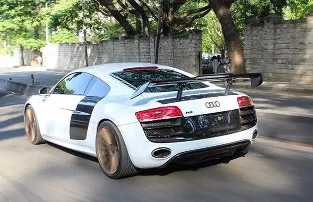 Audi R8 Gen 1 Carbon Fiber GT Wing With Base Panel - eurobahndynamics