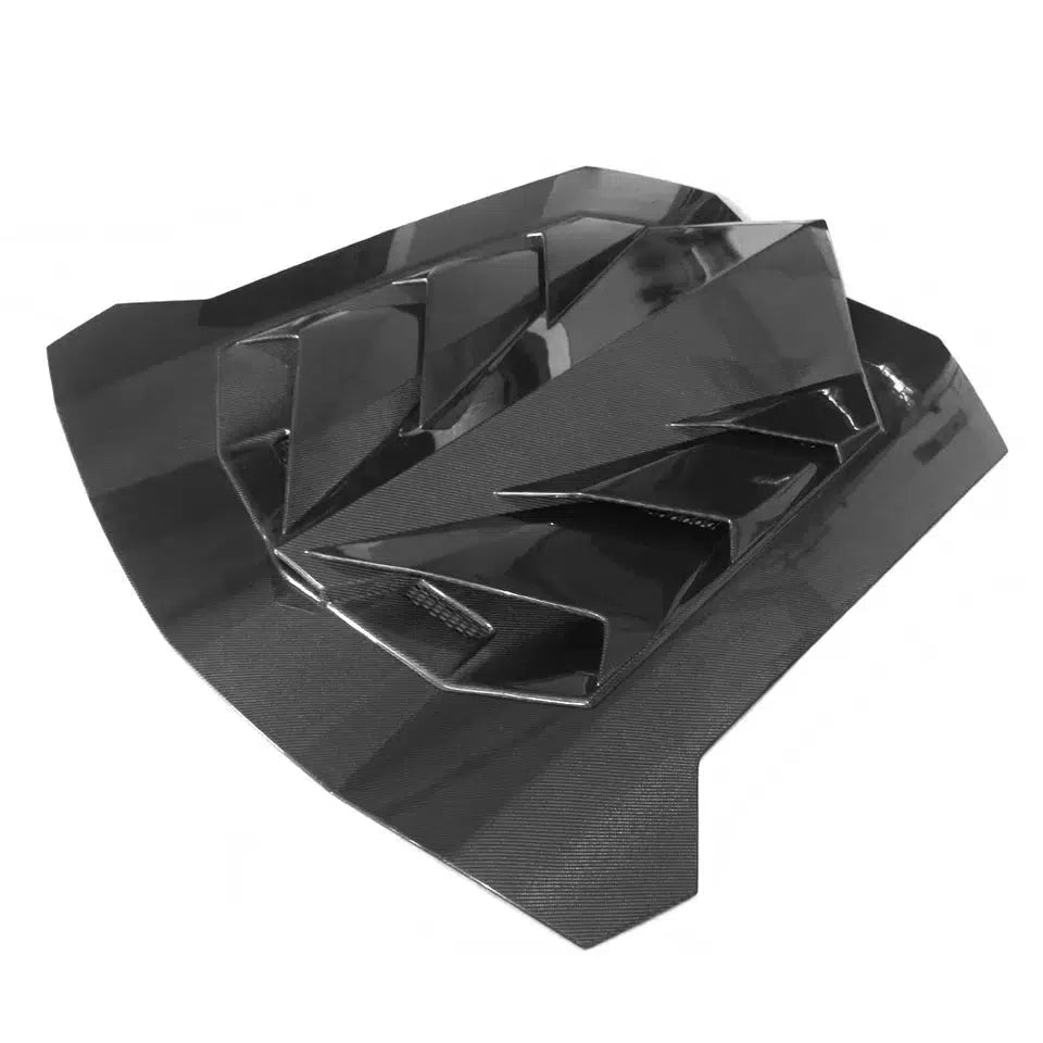 Lamborghini Aventador Artisan Carbon Fiber Engine Vent Cover - eurobahndynamics