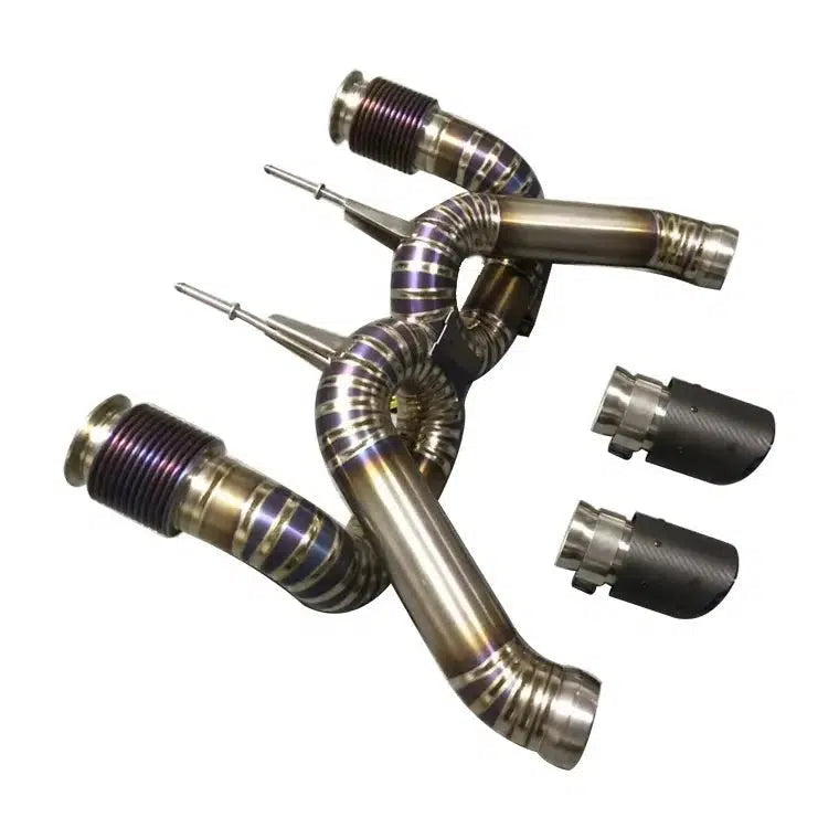 McLaren 720s Titanium Straight Pipe Exhuast