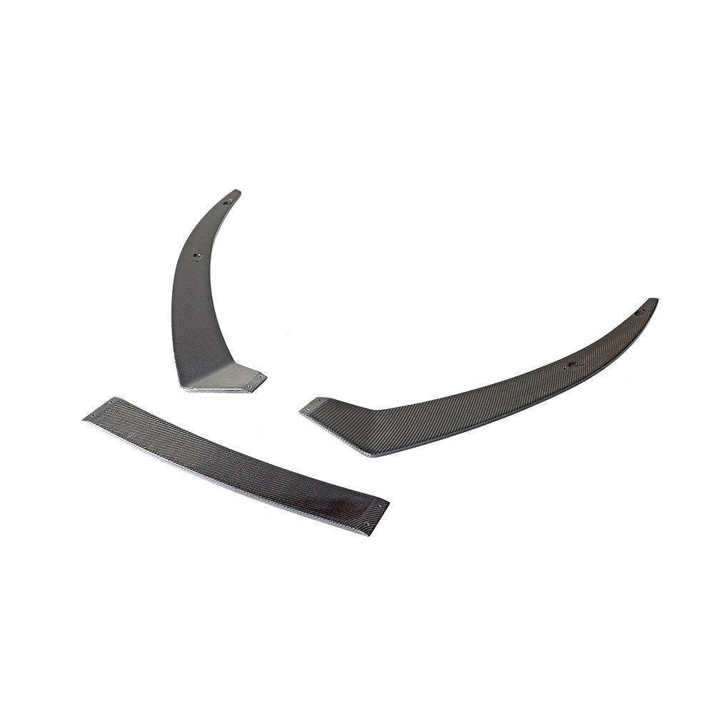 Audi R8 3Pc Artisan Carbon Fiber Front Lip - eurobahndynamics