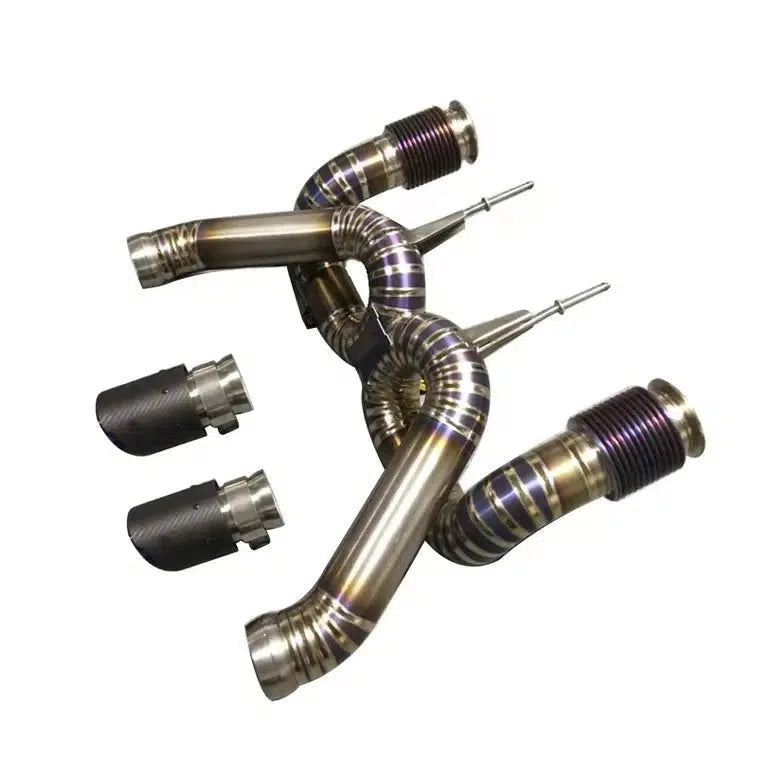 McLaren 720s Titanium Straight Pipe Exhuast