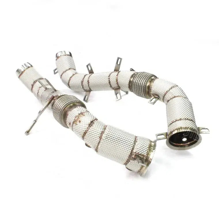 McLaren MP4-12c/650s Catless Down Pipe With Heat Shield