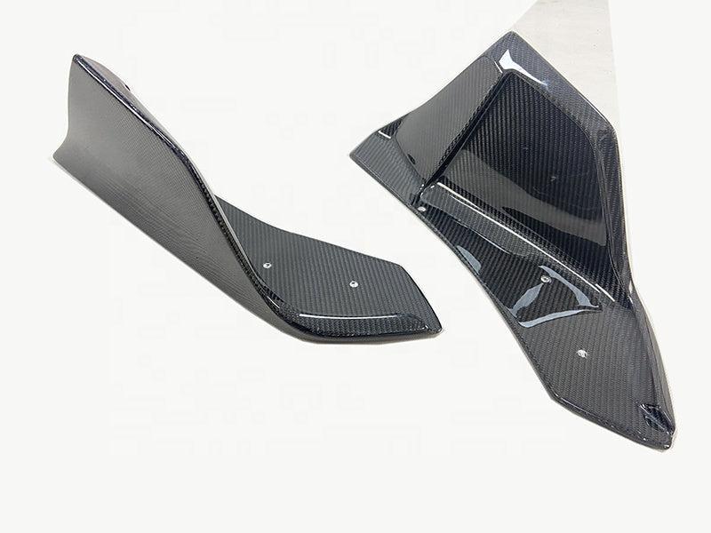 Toyota Supra Carbon Fiber Rear Canards - eurobahndynamics