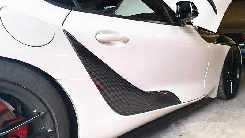 Toyota Supra Carbon Fiber Door Trim - eurobahndynamics