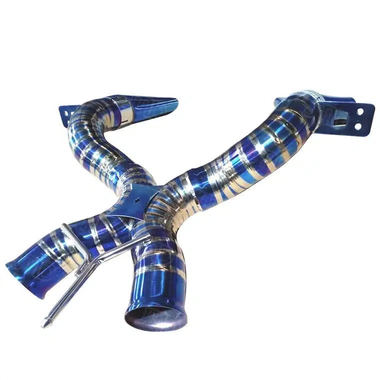 McLaren MP4-12c/650s Straight Pipe Titanium Exhaust