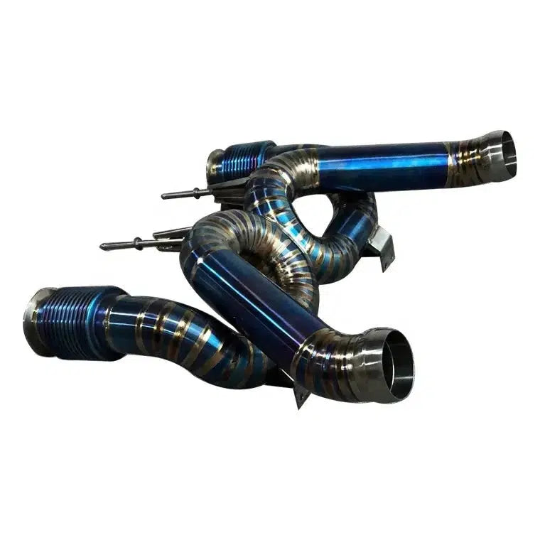 McLaren 720S Titanium Cat back Exhaust Straight Pipe