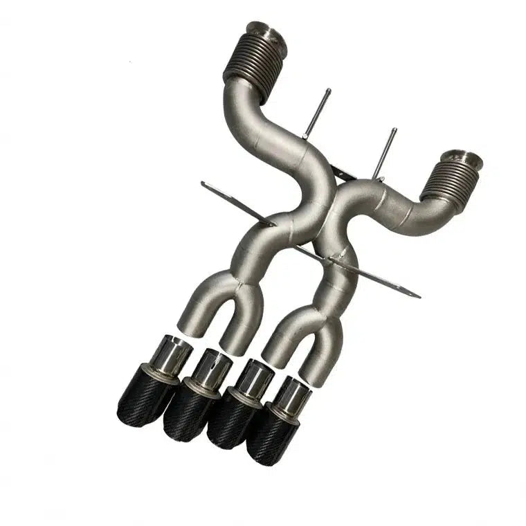 McLaren 765LT Titanium Straight Pipe Exhaust