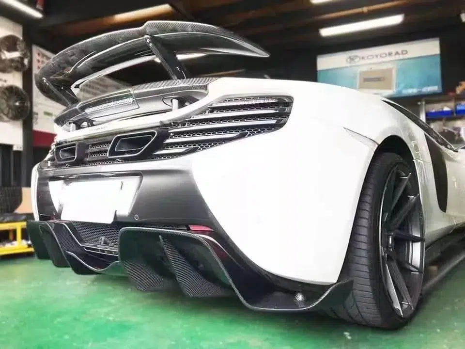McLaren MP4-12c/650s Carbon Fiber Artisan Wing With Base Panel - eurobahndynamics