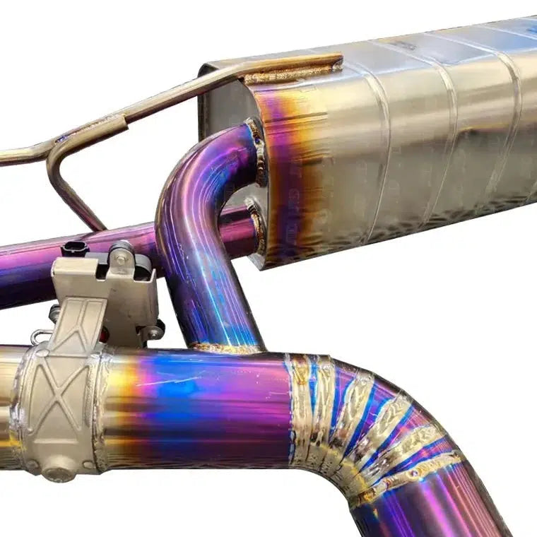 Mercedes AMG GT/GTS/GTC Titanium Exhaust With Muffler