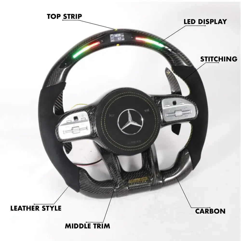 Mercedes AMG Custom Steering Wheel