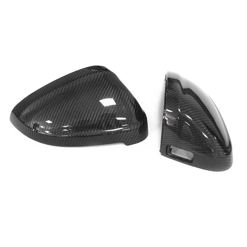Audi Carbon Fiber Mirror Caps For A4 A5 S5 B9 2017-2019 - eurobahndynamics