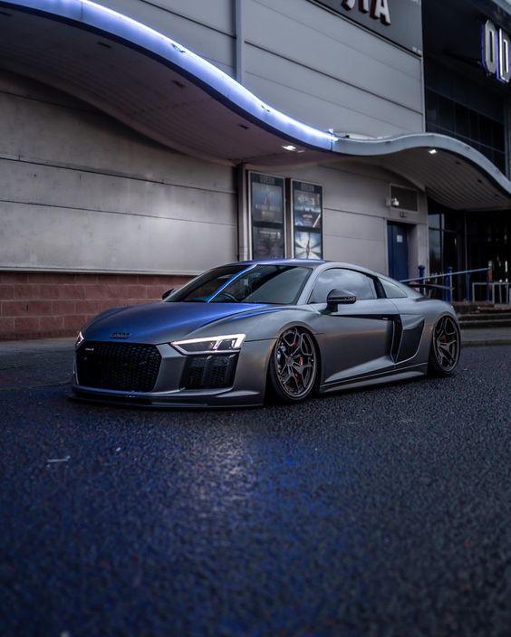 Audi R8 Carbon Fiber Artisan Front Lip - eurobahndynamics
