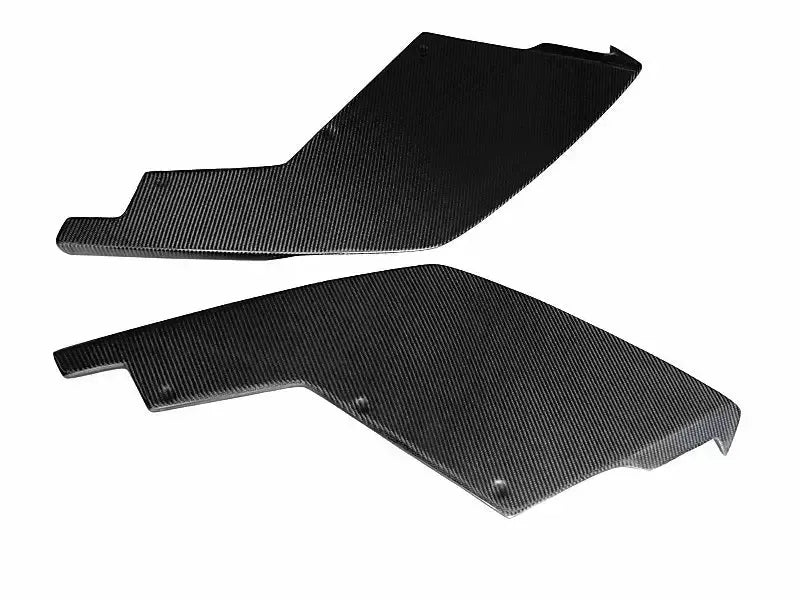 Lamborghini Huracan 2PC Carbon Fiber Front Splitters - eurobahndynamics