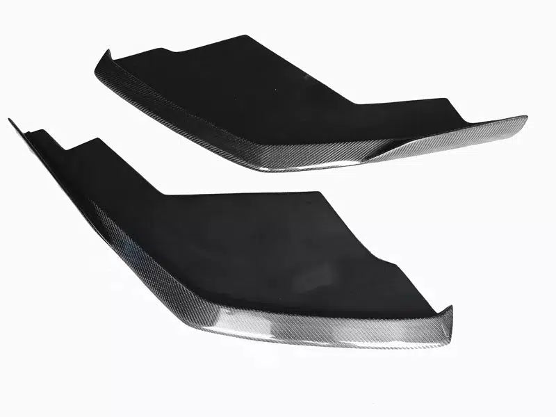 Lamborghini Huracan 2PC Carbon Fiber Front Splitters - eurobahndynamics