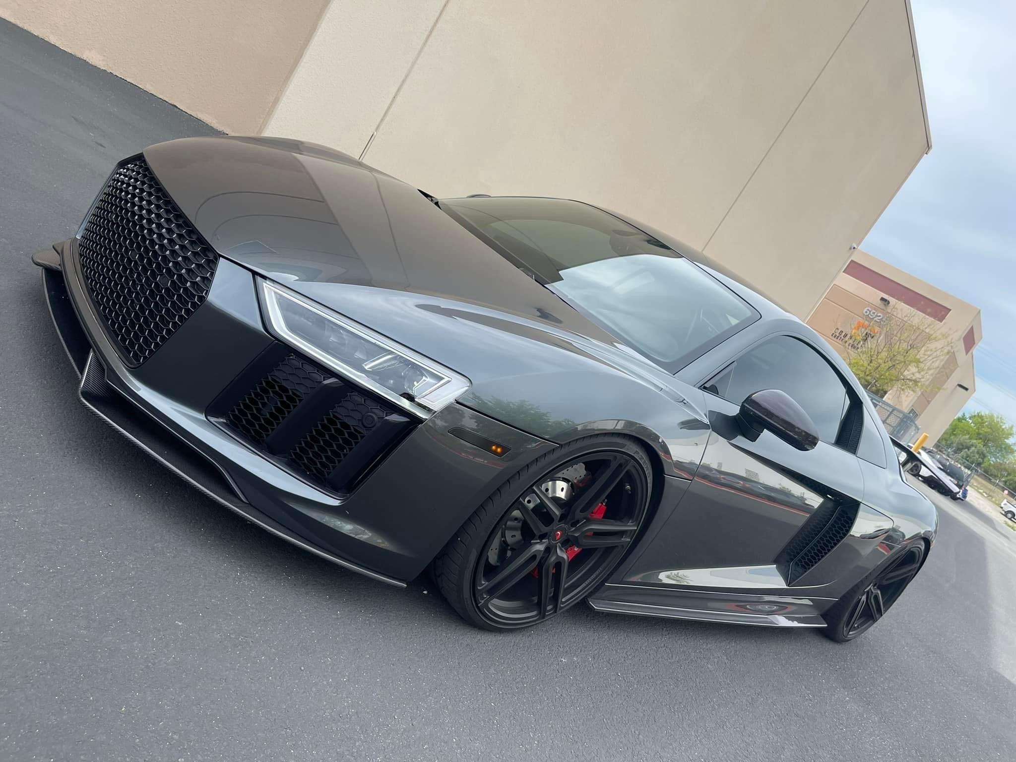 Audi R8 Artisan Carbon Fiber Side Skirts - eurobahndynamics