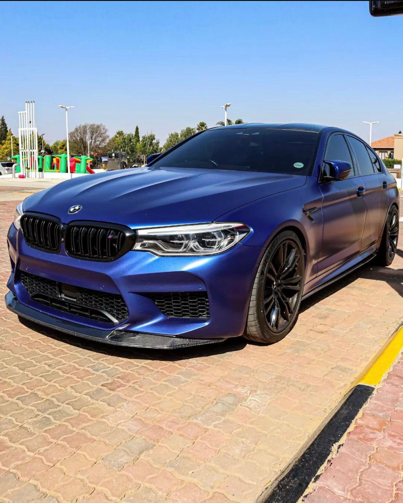 BMW F90 M5 Carbon Fiber Artisan Front Lip - eurobahndynamics