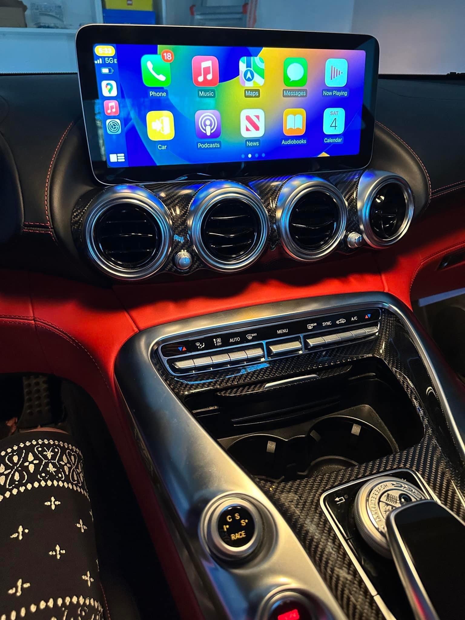 Mercedes AMG GT/GTS/GTC/GTR Apple Car Play Screen Upgrade
