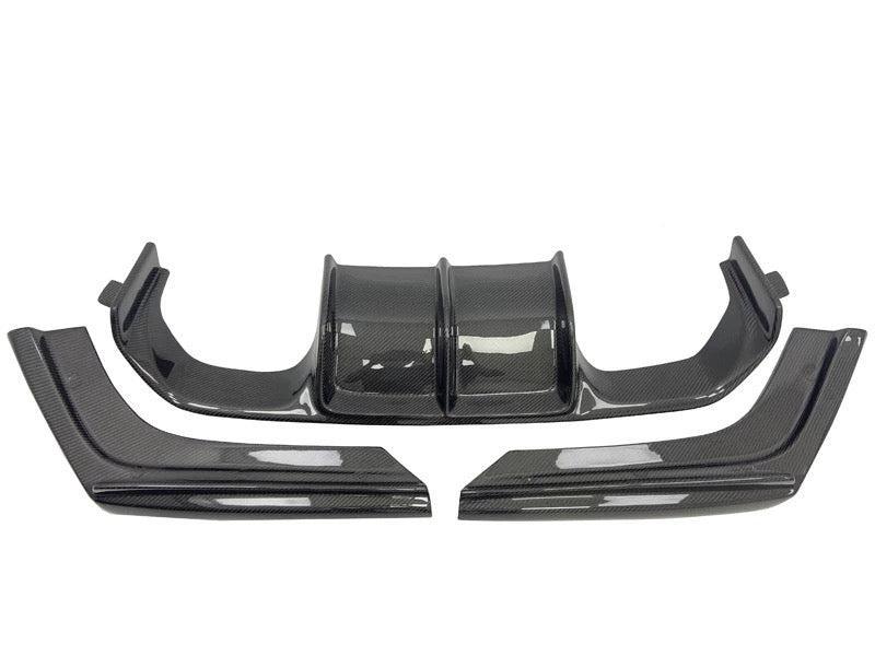 F8X Carbon Fiber Artisan Rear Diffuser - eurobahndynamics