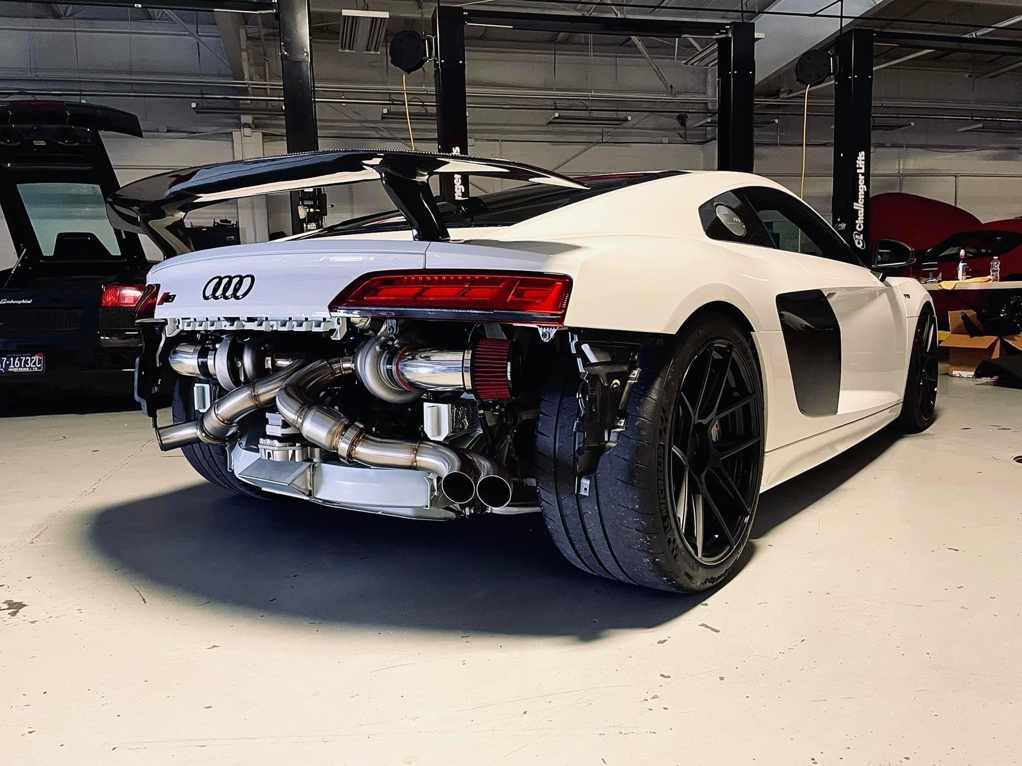 Audi R8 Artisan Carbon Fiber Wing - eurobahndynamics