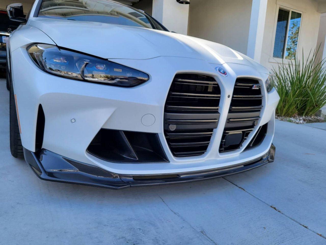 BMW G8X Carbon Fiber Artisan 3Pc Front Lip - eurobahndynamics