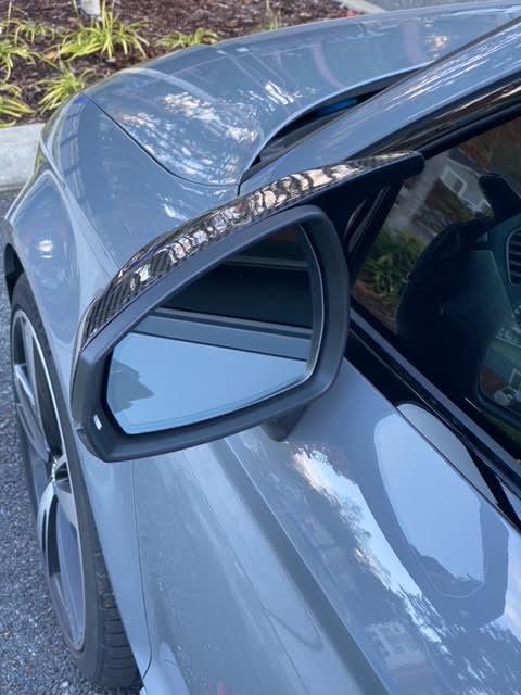 Audi Carbon Fiber M Style Mirror Caps A3/S3/RS3 - eurobahndynamics