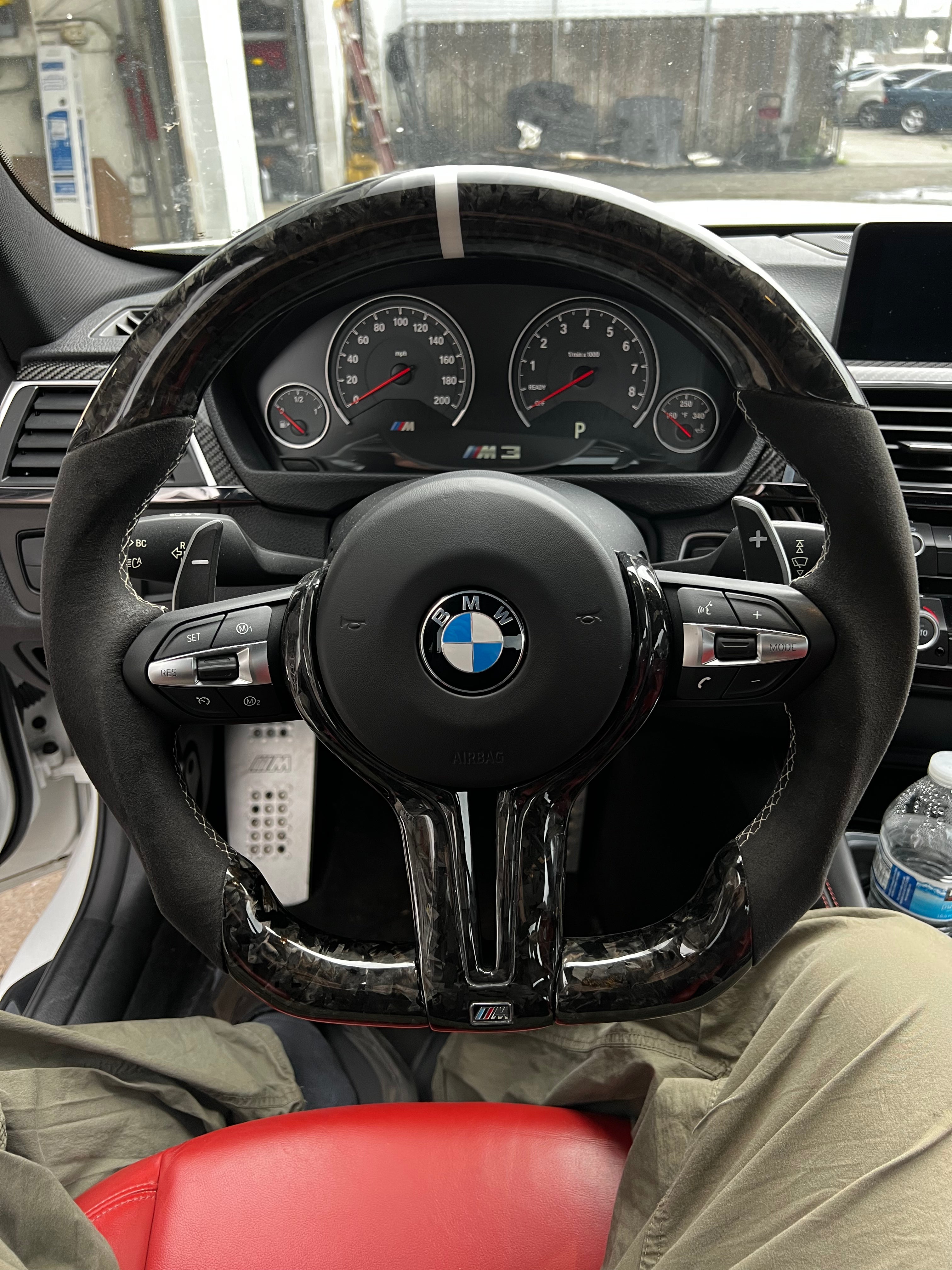 Carbon Fiber Steering Wheel Trim - eurobahndynamics