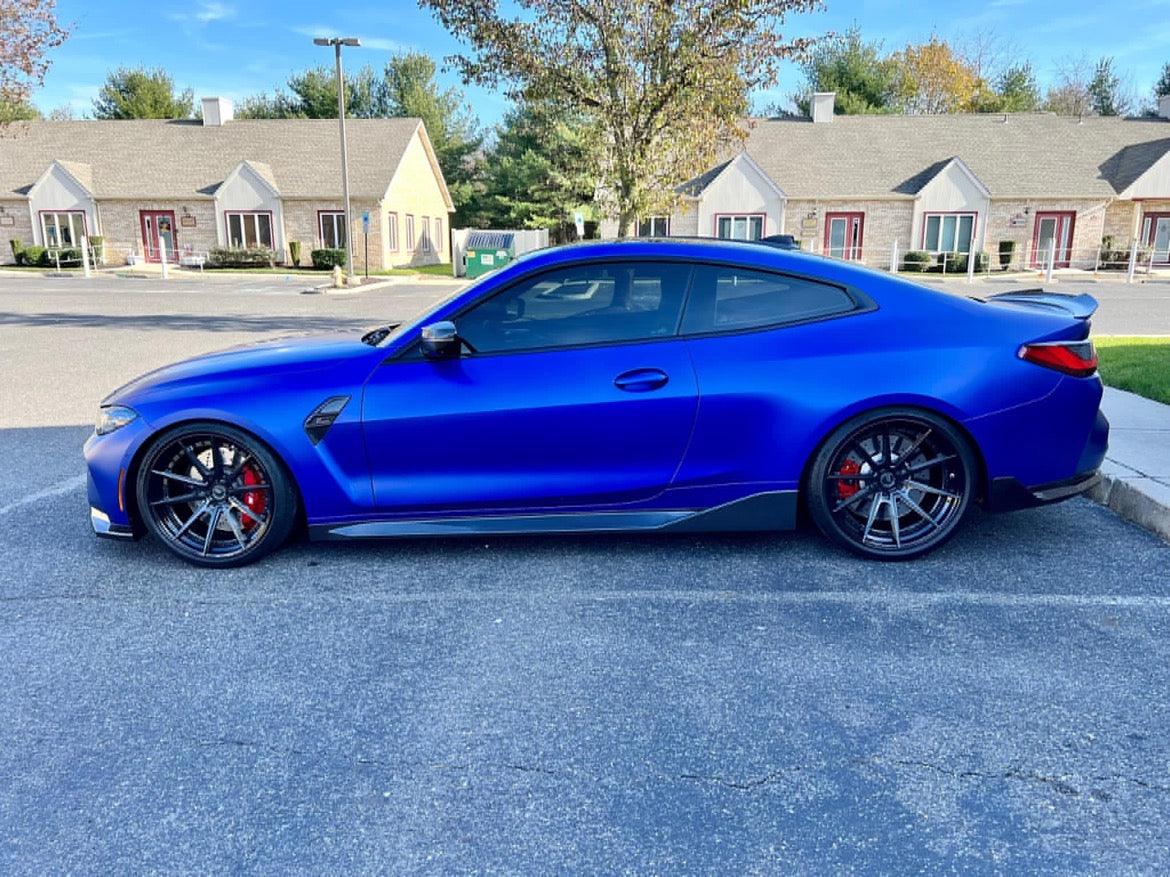 G8X M-Performance Artisan Carbon Fiber Side Skirts - eurobahndynamics