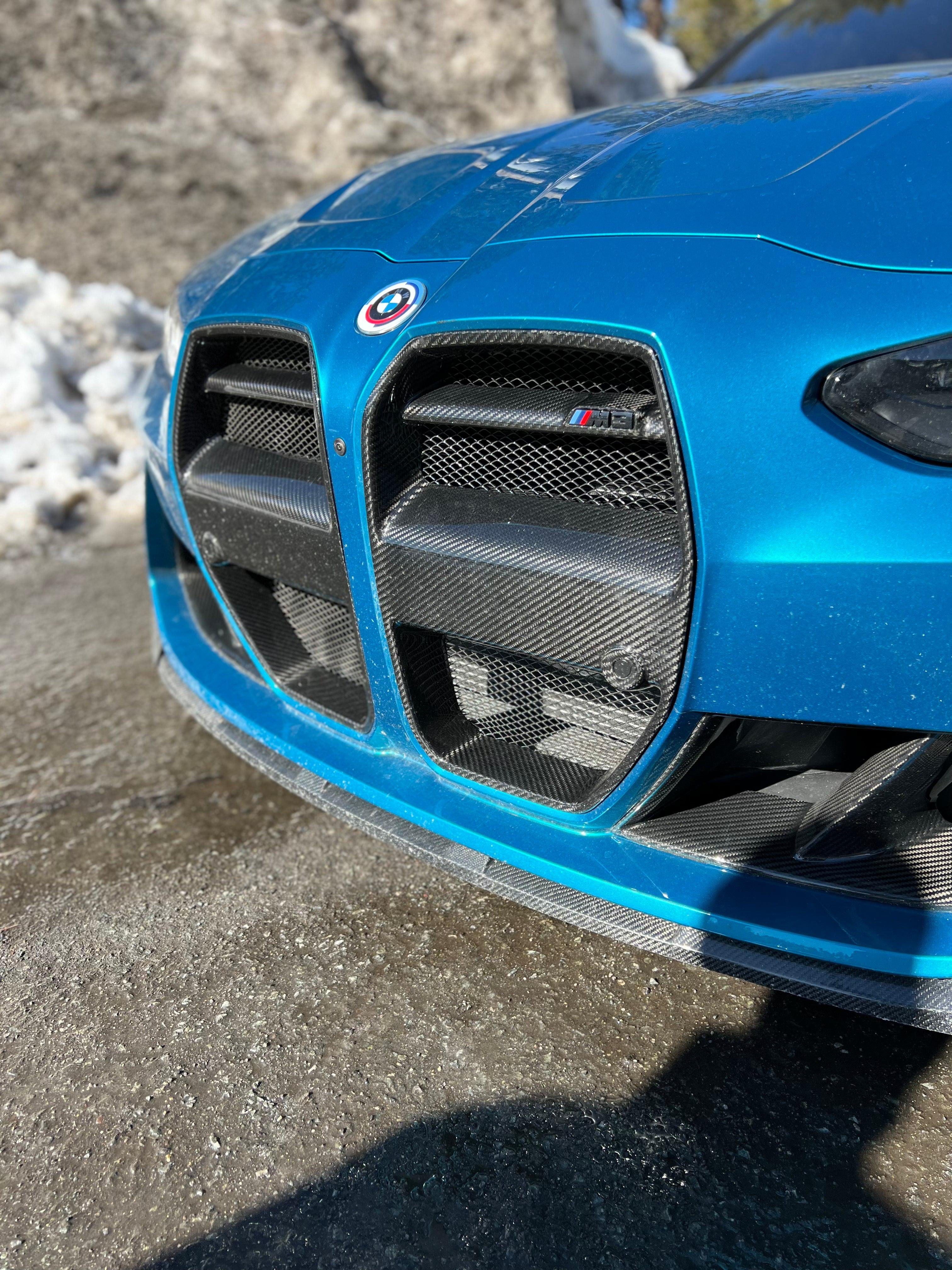 G8X Carbon Fiber Artisan Vor Style Front Grille - eurobahndynamics