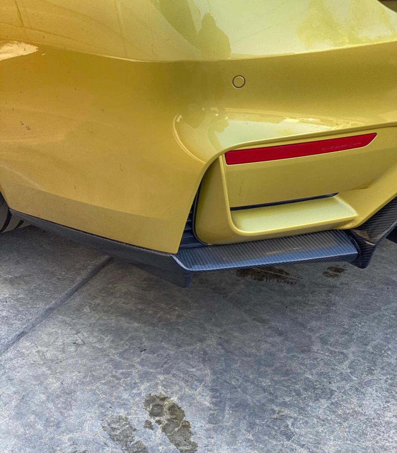 F8X Carbon Fiber Artisan Rear Diffuser - eurobahndynamics