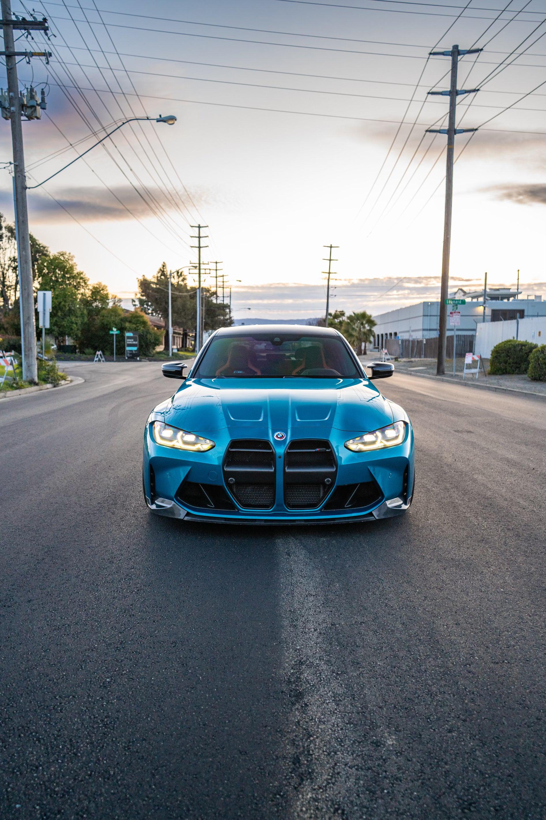 G8X Carbon Fiber Artisan Vor Style Front Grille - eurobahndynamics