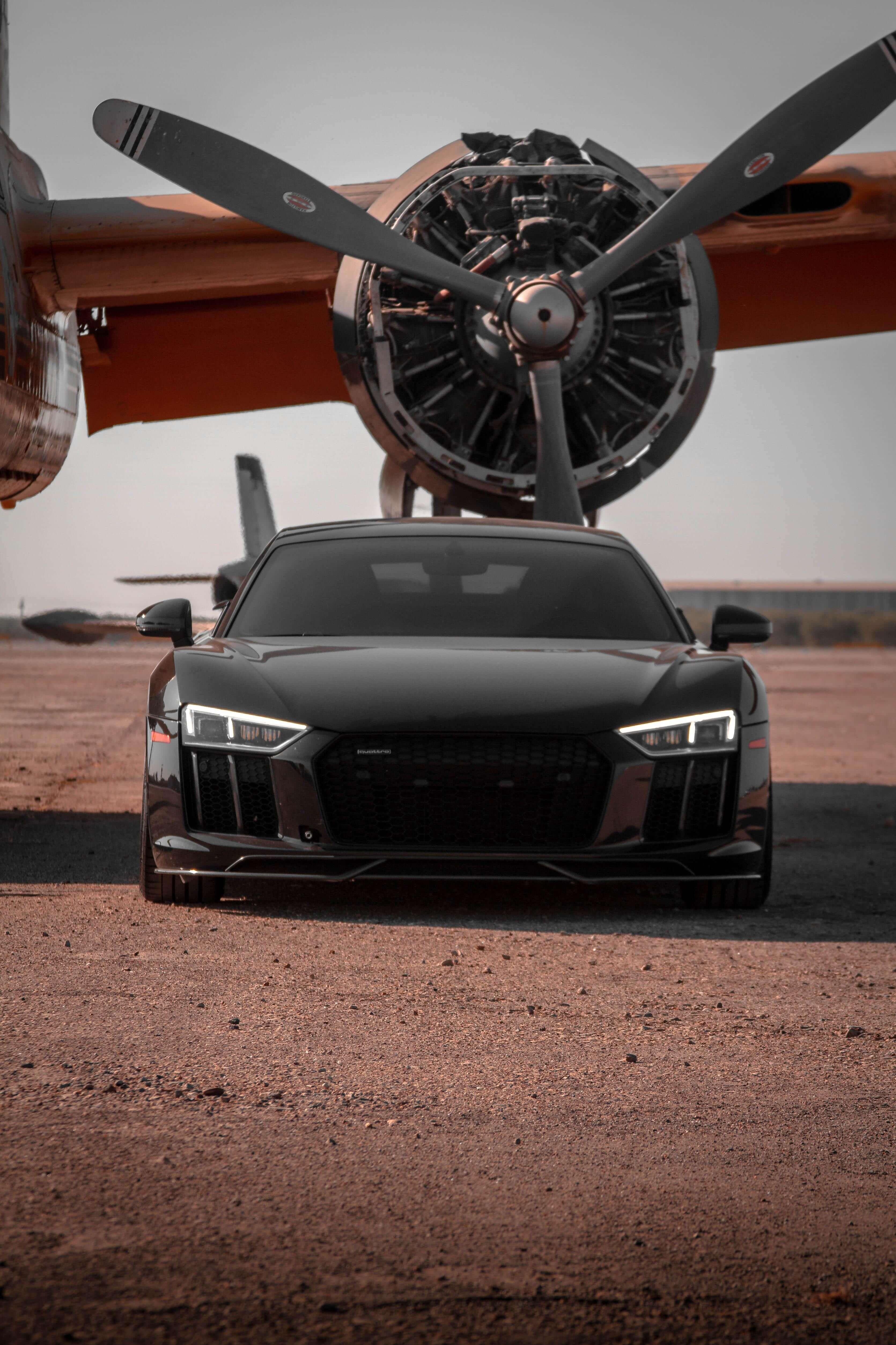 Audi R8 3Pc Artisan Carbon Fiber Front Lip - eurobahndynamics