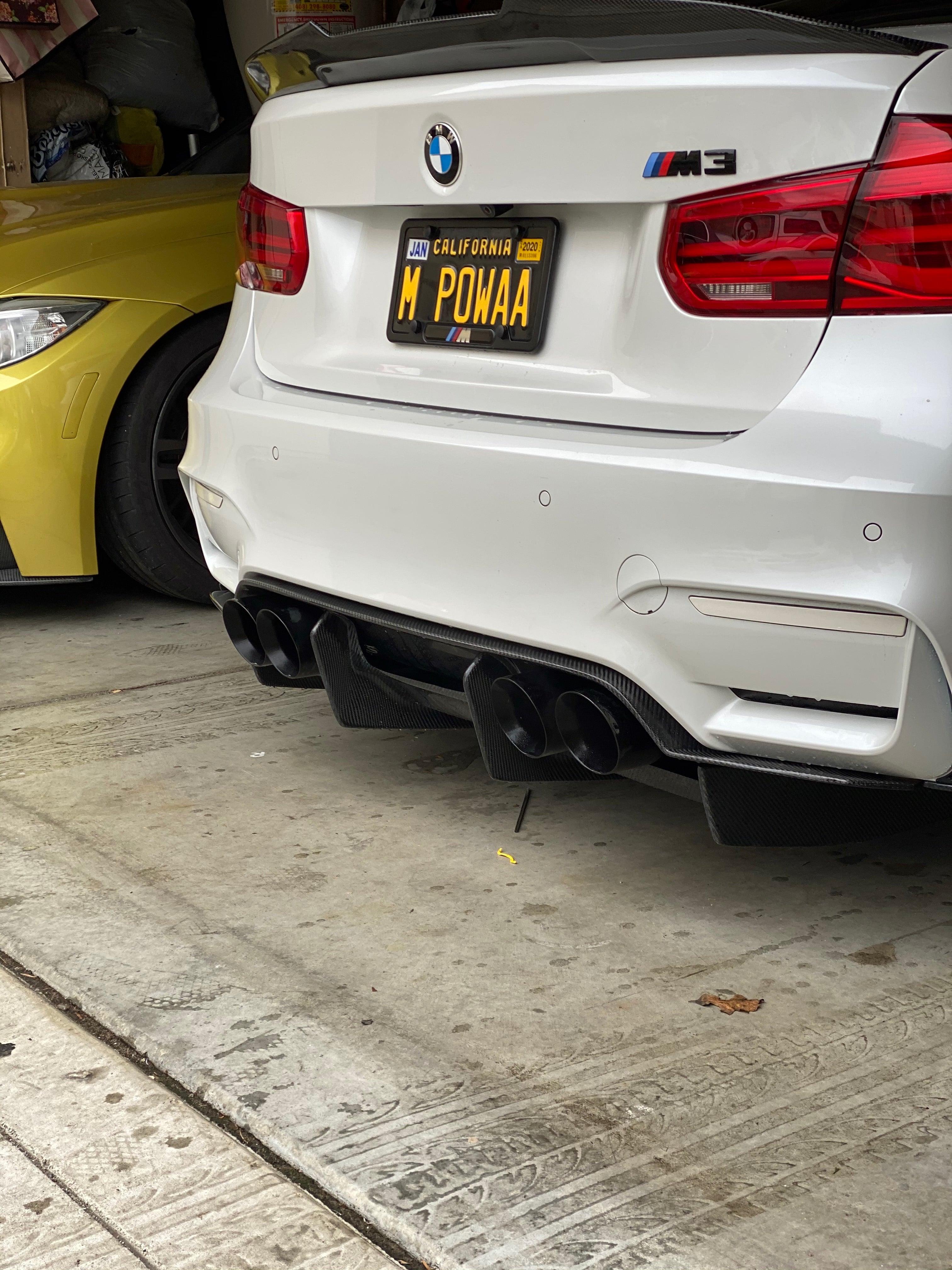 F8X Carbon Fiber Artisan Under tray Diffuser - eurobahndynamics