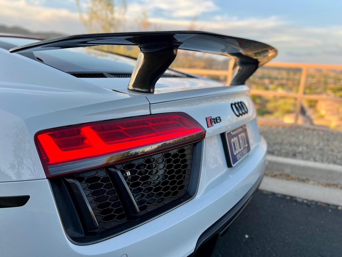 Audi R8 Artisan Carbon Fiber Wing - eurobahndynamics