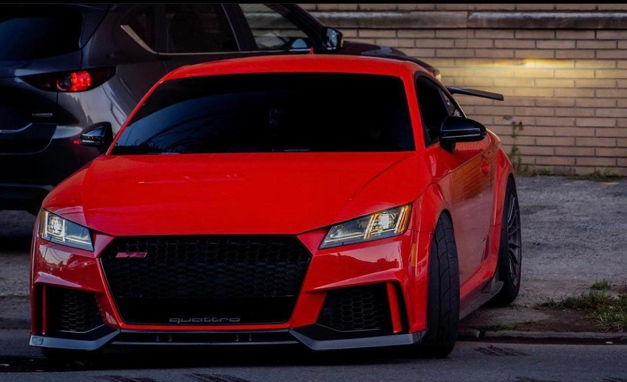 Audi TTRS Carbon Fiber Front Lip - eurobahndynamics