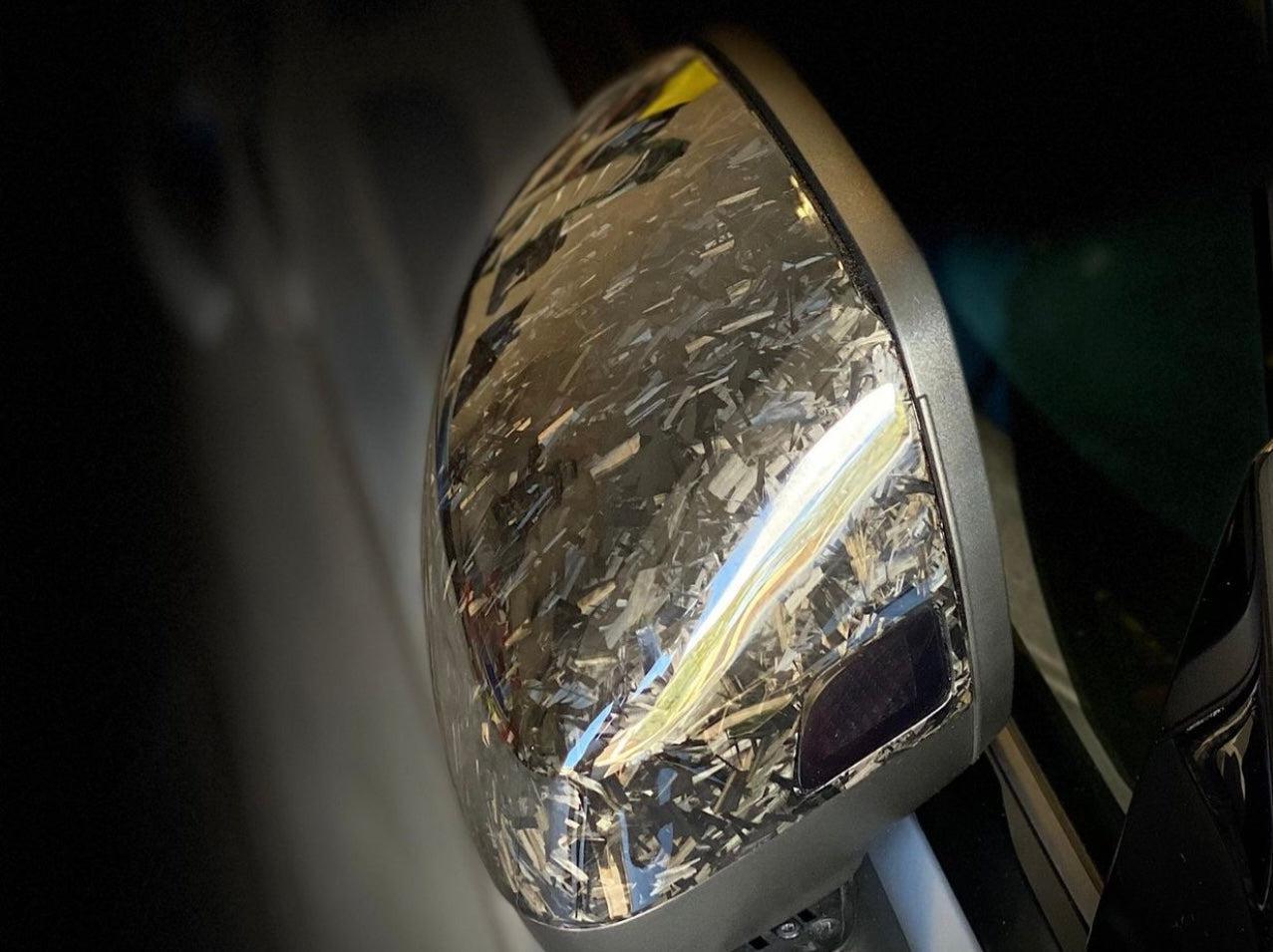 Audi Forged Carbon Mirror Caps A3/S3/RS3 - eurobahndynamics